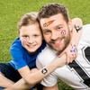10pcs Kids Soccer Party Luminous Tattoo Sticker Boys Football Birthday Party Favors Supplies Gift for Guest Temporary Tattoo