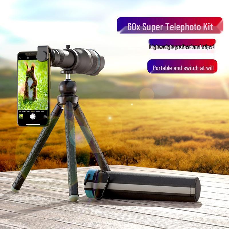 Телеобъектив APEXEL 60x HD для фотографии