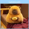 Plush Capybara Cute Doll Capybara Charm Money God Plushie New Gift Year