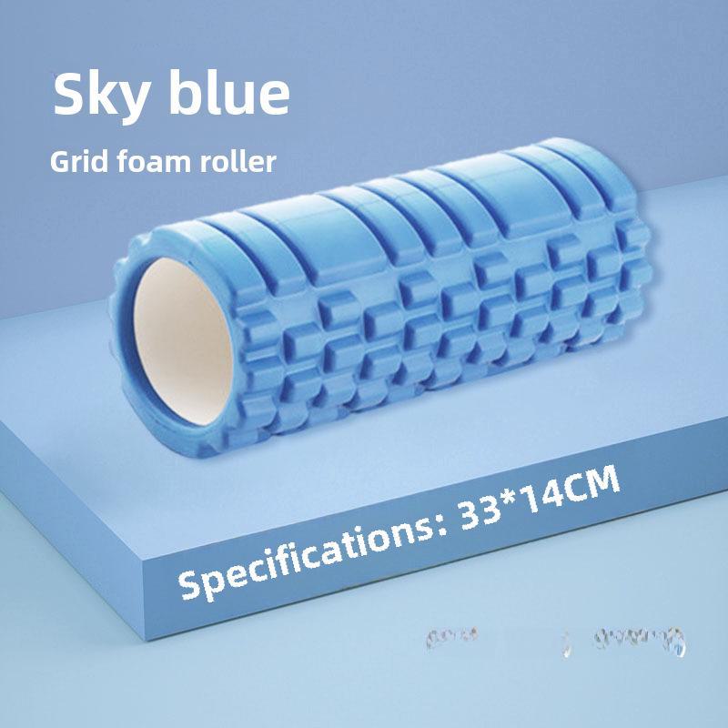 Ролик из пены EVA с полумесяцем и палочка для массажа йоги