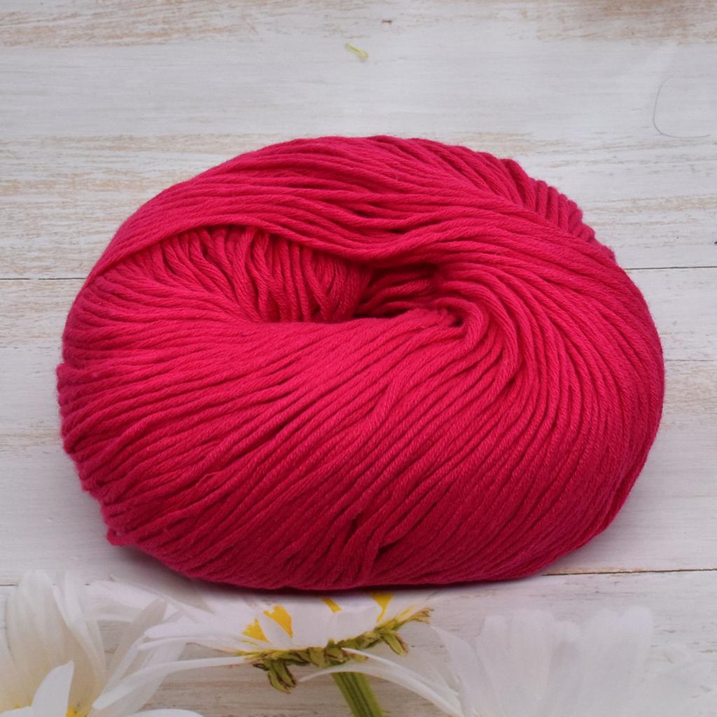 6 упаковок пряжи из гребенного хлопка премиум-класса для вязания крючком и спицами - 100% мягкая пряжа для ручного вязания, 50 г/моток 125 м/моток, гладкая пряжа для рукоделия для домашних проектов своими руками