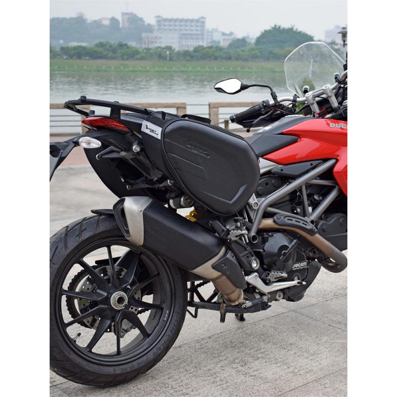 Devil Race Large-Capacity Motorcycle Helmet Backpack & Saddle Bag for Commuters