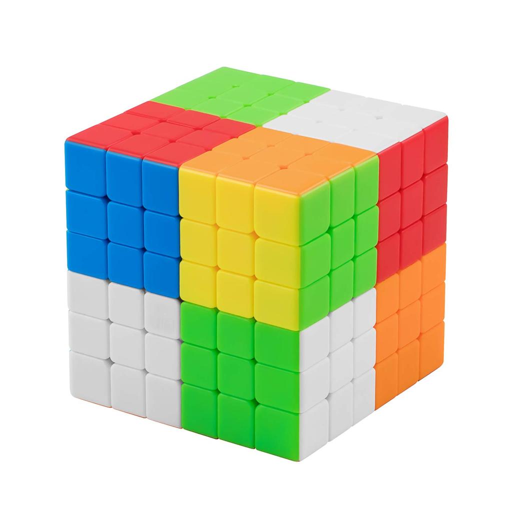 XMD Magic Cube Magnetic Magic Square 3D Puzzle with Kids Christmas Holiday Toy Cube, Built-in Magnets, Stickerless, Gift, Present, Gift, Children's