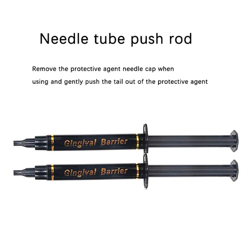 1,5/2,5/3 мл стоматологический шприц гель для защиты десен Clinic Gingival Barrier Professional отбеливание зубов Gingival Barrier