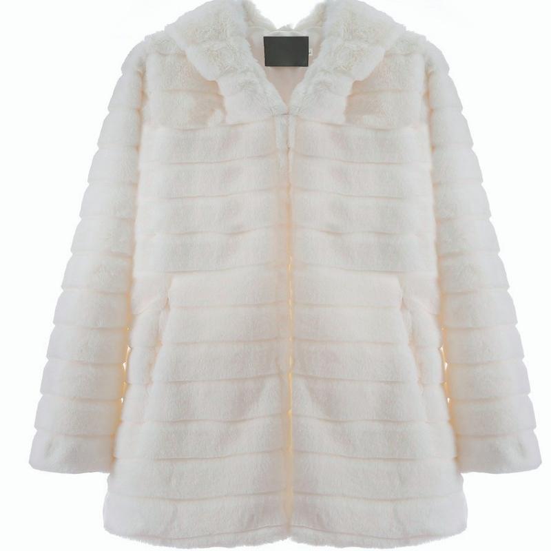 Зимние женские повседневные однотонные кардиганы с длинными рукавами, флисовая верхняя одежда с карманами из искусственного меха и капюшоном