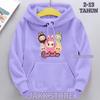 Children's Hoodie New Trendy Labubu Kids Cute Cartoon Casual Daily Hoodie 100-160cm Boys Girls