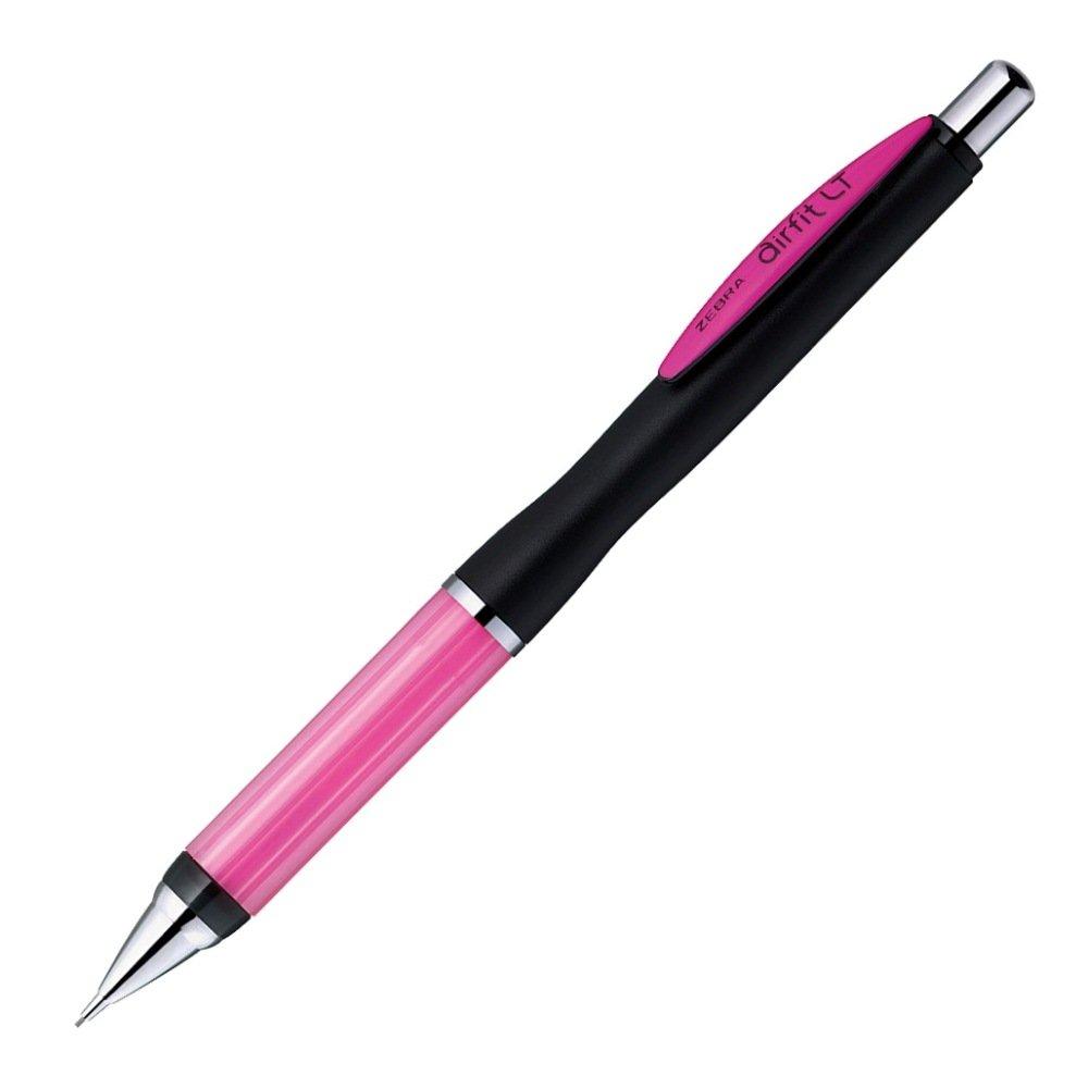 Zebra Air Fit Light S Mechanical Pencil, Magenta, 10-Piece Set, B-MA61-MZ