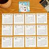Mini Desktop Calendar Coil Binding Daily Planner Simple 2026 Desk Calendar  Gifts