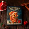 Squirrel Advent Calendar 2025 24-Day Christmas Countdown Calendar with 24 2D Acrylic Squirrel Ornaments