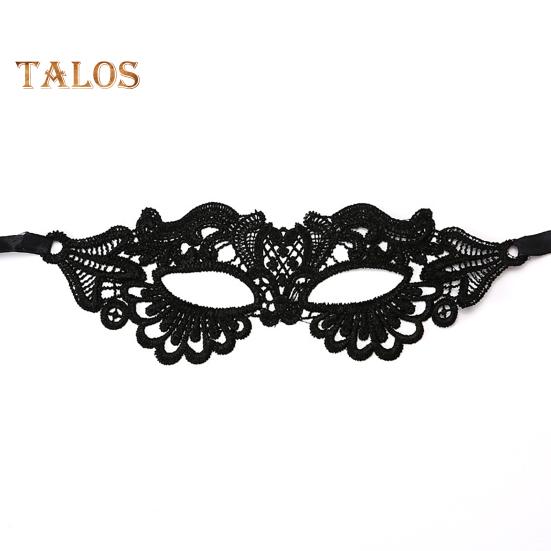 Черная кружевная маска, сексуальная полая маска на половину лица, дышащая маска для вечеринки, венецианские костюмы для маскарада, косплея, карнавала