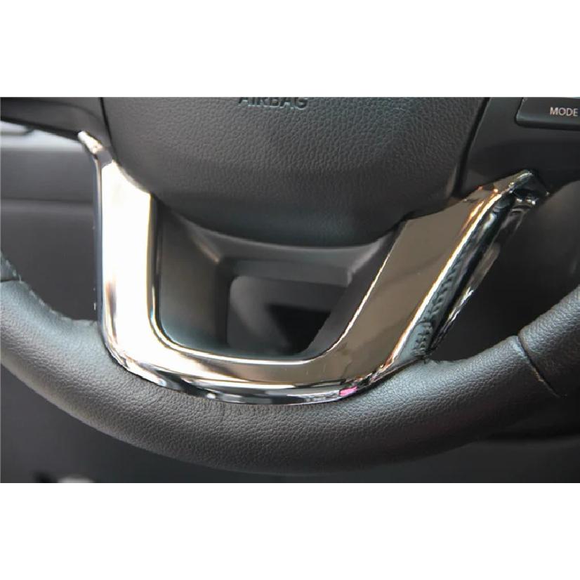 Хромированная отделка ABS, многофункциональный чехол с блестками на руль, автомобильные аксессуары для Kia RIO K2 Sedan хэтчбек 2011-2014