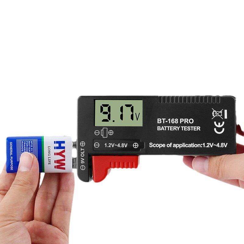 BT-168 PRO Тестер батарей - Цифровой инструмент для измерения напряжения и емкости для различных моделей
