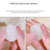 Transparent Nail Stamper with Scraper Silicone Stamp for French Nails Manicuring Kits Nail Art Stamping Tool