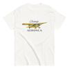 Футболка с изображением самолета Aeronca Champ - Персонализированная с вашим номером N#