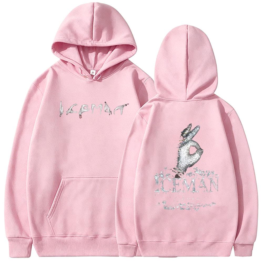 Rapper Drake ICEMAN Album Double Sided Print Hoodie Women Fashion Hip Hop Streetwear Women's Casual Vintage Hoodies