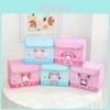 Hello Kitty Kuromi Cinnamoroll My Melody Узор Складная Перекидная Коробка для Хранения для Макияжа и Офисной Организации