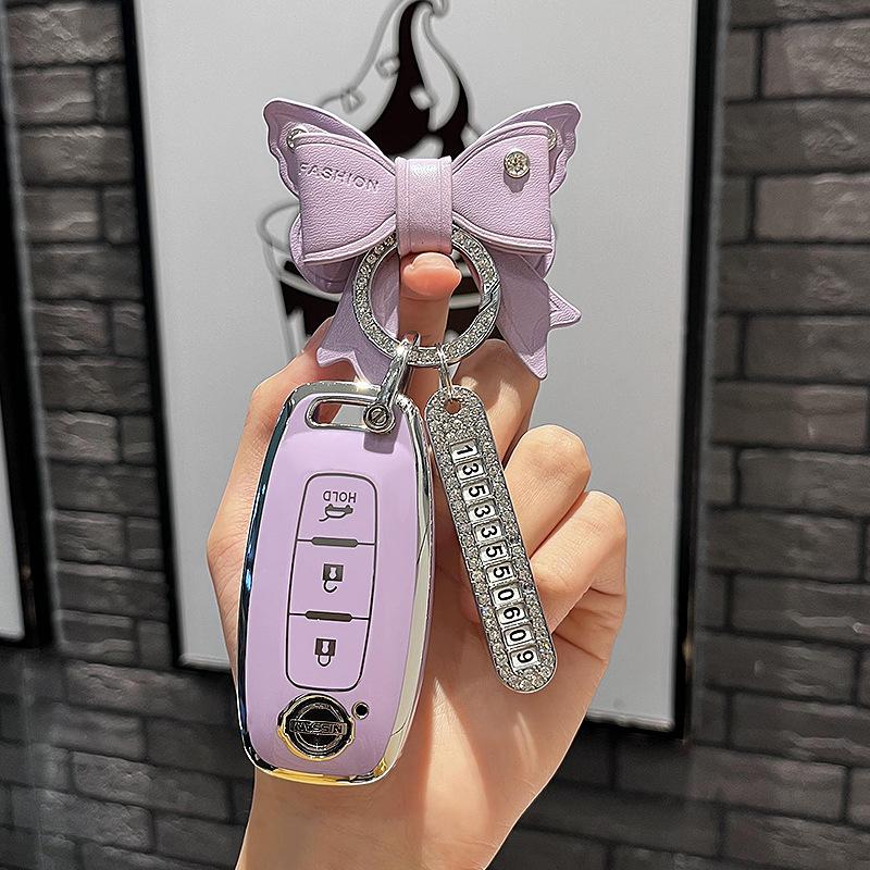 Специальный чехол для ключей Nissan Teana2023Новый высококачественный защитный чехол для пряжки сумки