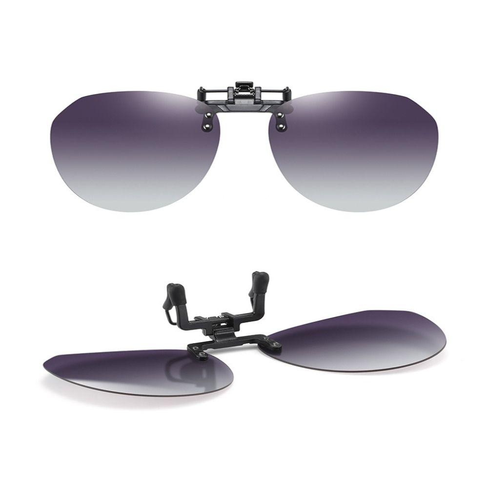 Защита от ультрафиолета Очки для близорукости Клипса Поляризованные линзы Солнцезащитные очки с клипсой для мужчин и женщин