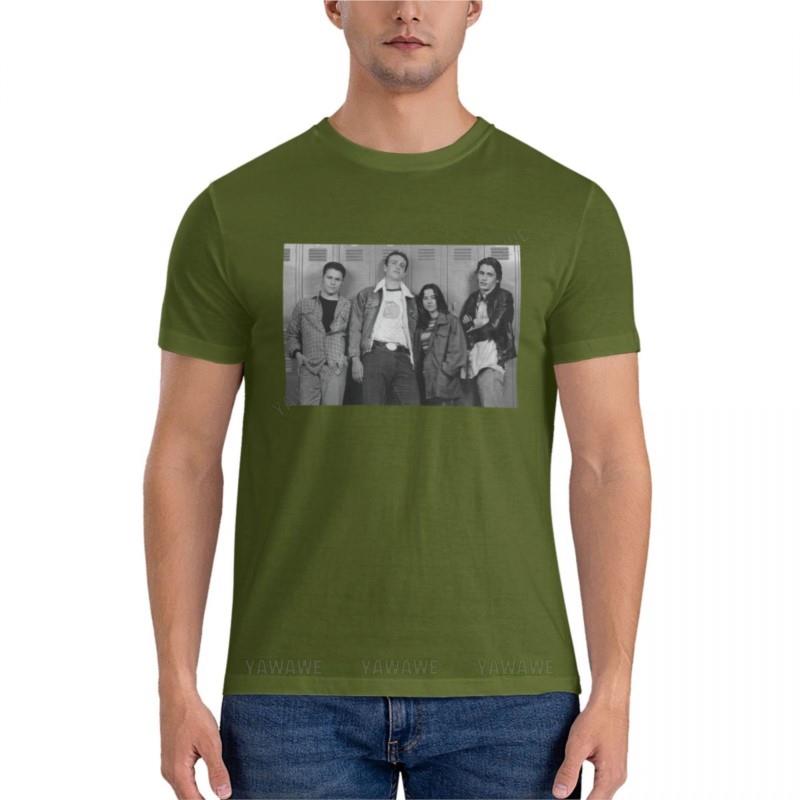 ЧУДАКИ И БОТАНЫ Футболка свободного кроя футболки оверсайз футболка футболки для мужчин графическая винтажная футболка