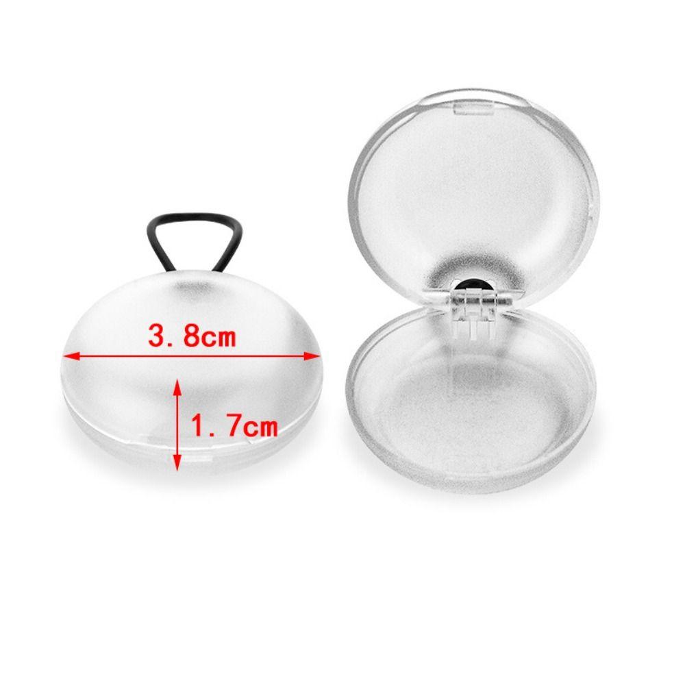 Round Shape Soundproof Earplug Box Mini Mini Earplug Case Earplug Storage Box  Jewelry Organizer