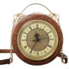 Clock Purse and Handbag Fashion Womens Shoulder Bag