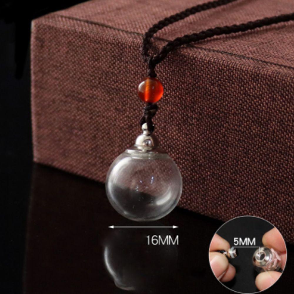 New Trendy Water Drop for Women Men Necklace Perfume Bottle Pendant Jewelry Gift Oil Diffuser Vial