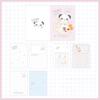 A6 Simplicity Cute Cartoon Notebooks for Kids Retro Y2K Japanese Anime Notepad Portable Small Colorful Page Scrapbook Journal