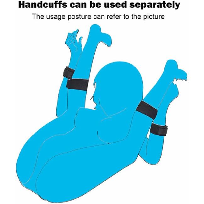 Sex Handcuff Bracelets for Women BDSM Sex Bondage Restraints Kit Sweater | Bed Restraint for Queen Sized Bed Restraints for Ankles and Wrist Bar Sex