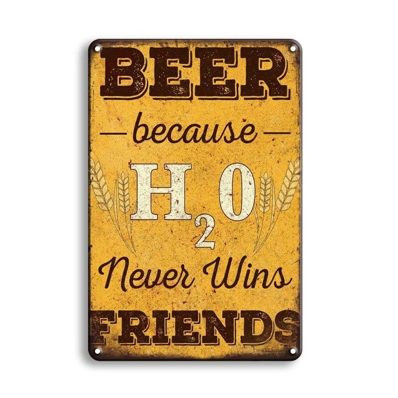 Знаки холодного пива, металлическая табличка, пиво, поднимающее настроение, винтажные постеры для мужчин, пещерный бар, паб, клуб, жестяная тарелка, художественные настенные наклейки, домашний декор
