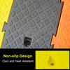 Lightweight Plastic Curb Ramps With 16CM Height Heavy Duty Non-slip Plastic Threshold Ramp Kit Set Accessories For Vehicles