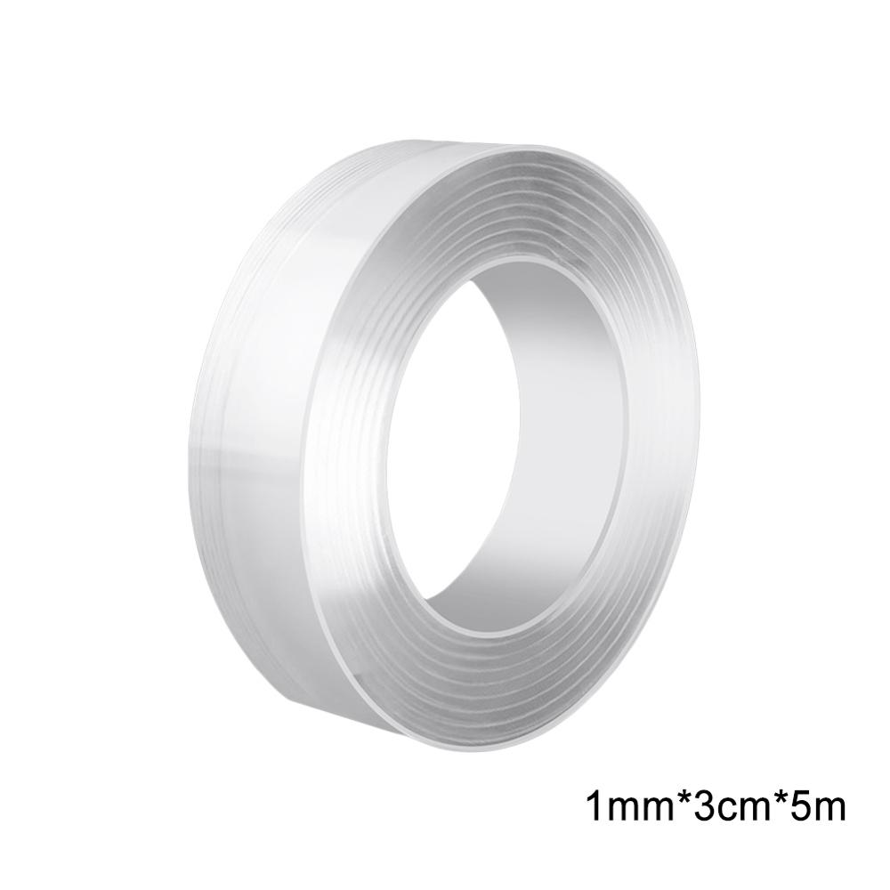 1/2/3/5 м Многоразовая Двусторонняя Клейкая Нано Бесследная Лента Съемная Наклейка Моющаяся Клейкая Петля Диски Завязка Клей Защита от царапин