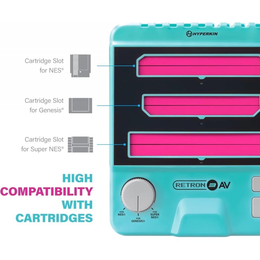 Игровая консоль Hyperkin Hyper Beach Retron 3 Av для Nes  sNes  geNesis