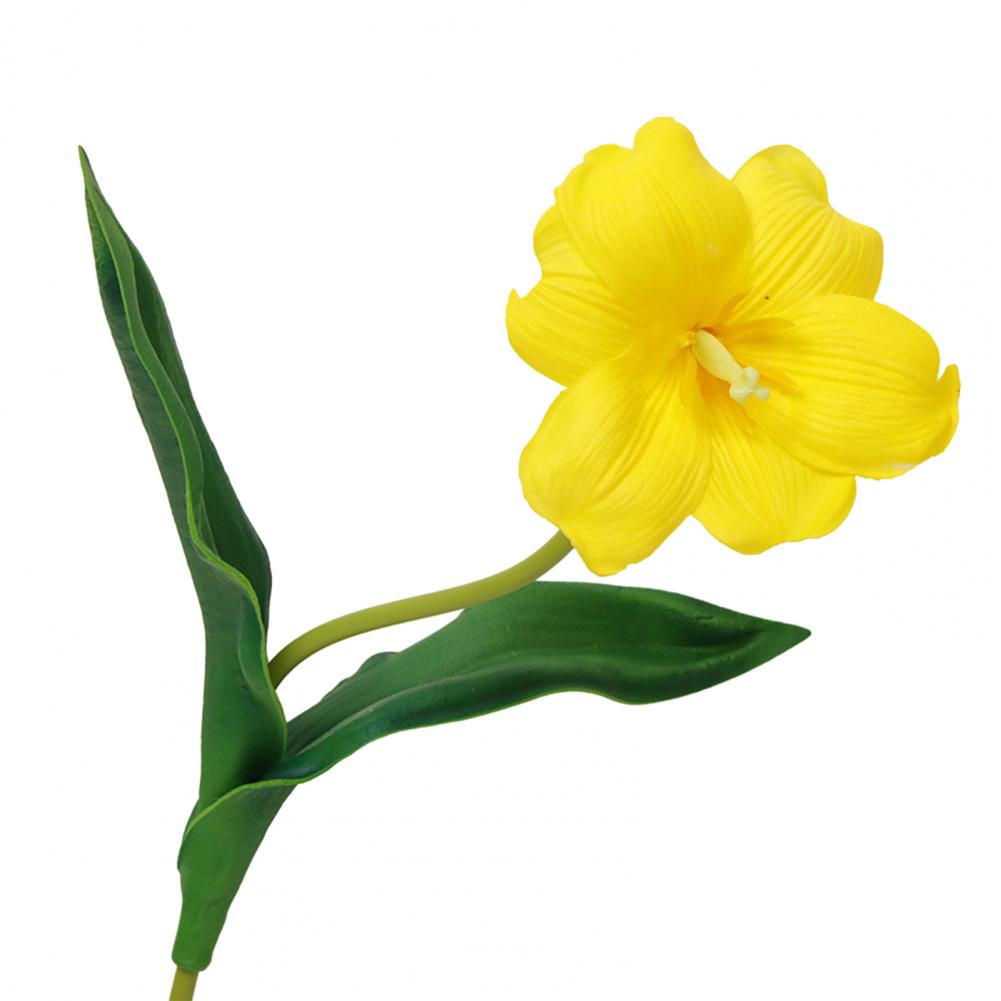 5 шт. Букет симулированных тюльпанов Реалистичные искусственные цветы Домашний декор Искусственная композиция из тюльпанов с гибкими стеблями