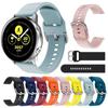20mm Silicone Strap For Samsung Galaxy Watch Active 1/2 Gear S2 Classic Smart Watch Band for Garmin Venu SQ Forerunner 245 245M