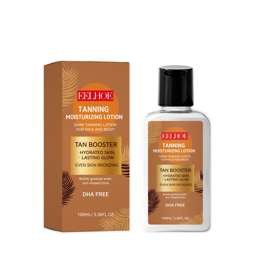 EELHOE Tanning Moisturizing Lotion Outdoor Sunless Tan Smooth Skin Tone Even Hydrating Glow