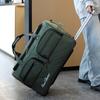 Чемодан большой вместимости, сумка-баул, износостойкий, складной багаж, сумка для авиаперевозок, ручная сумка на утолщенных колесиках, дорожная сумка