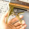 Metal Guitar Capo Easy to Carry Recording Studio Spring Clamp Capo Perfect for Beginners and Professional Player