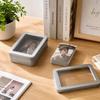 Portable Card Storage Tin Box Korean INS-Style Desktop Organizer Box  for Girls
