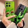 Чехол для Honor X6c Милый ТПУ Силиконовый Чехол для Телефона Для Honor X6c Задняя Крышка HonorX6c X 6C С Принтом Цветов Мягкий Силикон Coque Fundas