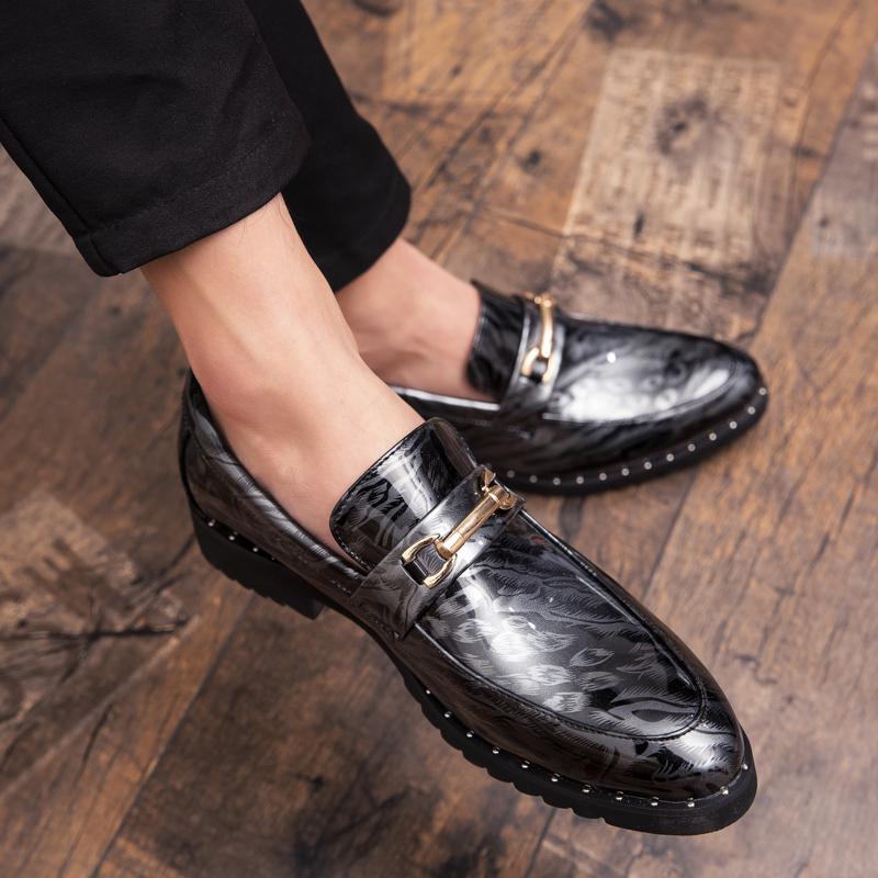 Fashion 2025 Brand Leather Men Shoes Luxury Design Daily Casual Slip On Men Loafers Comfortable Office Wedding Dress Shoes for Men