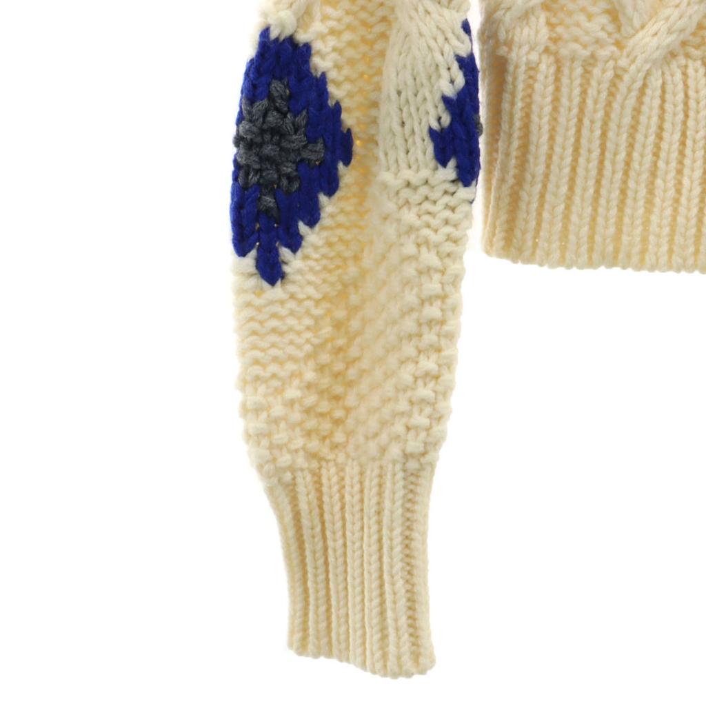 Diesel Long Sleeve Shawl Collar Cowichan Knit Cardigan S Gray Men's Used