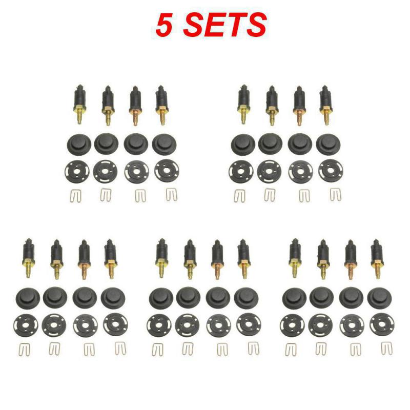 1/3/5 КОМПЛЕКТОВ Болт Капот Клипса Капота Прочная Практичная Для Citroen 307 406 Авто Запасные Части Капот Универсальный