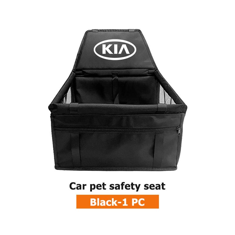 IFAE2 Car Seat Hanging Oxford Cloth Removable Washable Dog Mat Bed Bag For KIA Rio K5 K2 Sportage Ceed Sorento Picanto Stinger Soul