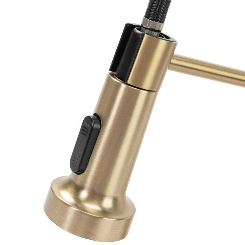 COLIN REA standing kitchen sink tap, brushed gold