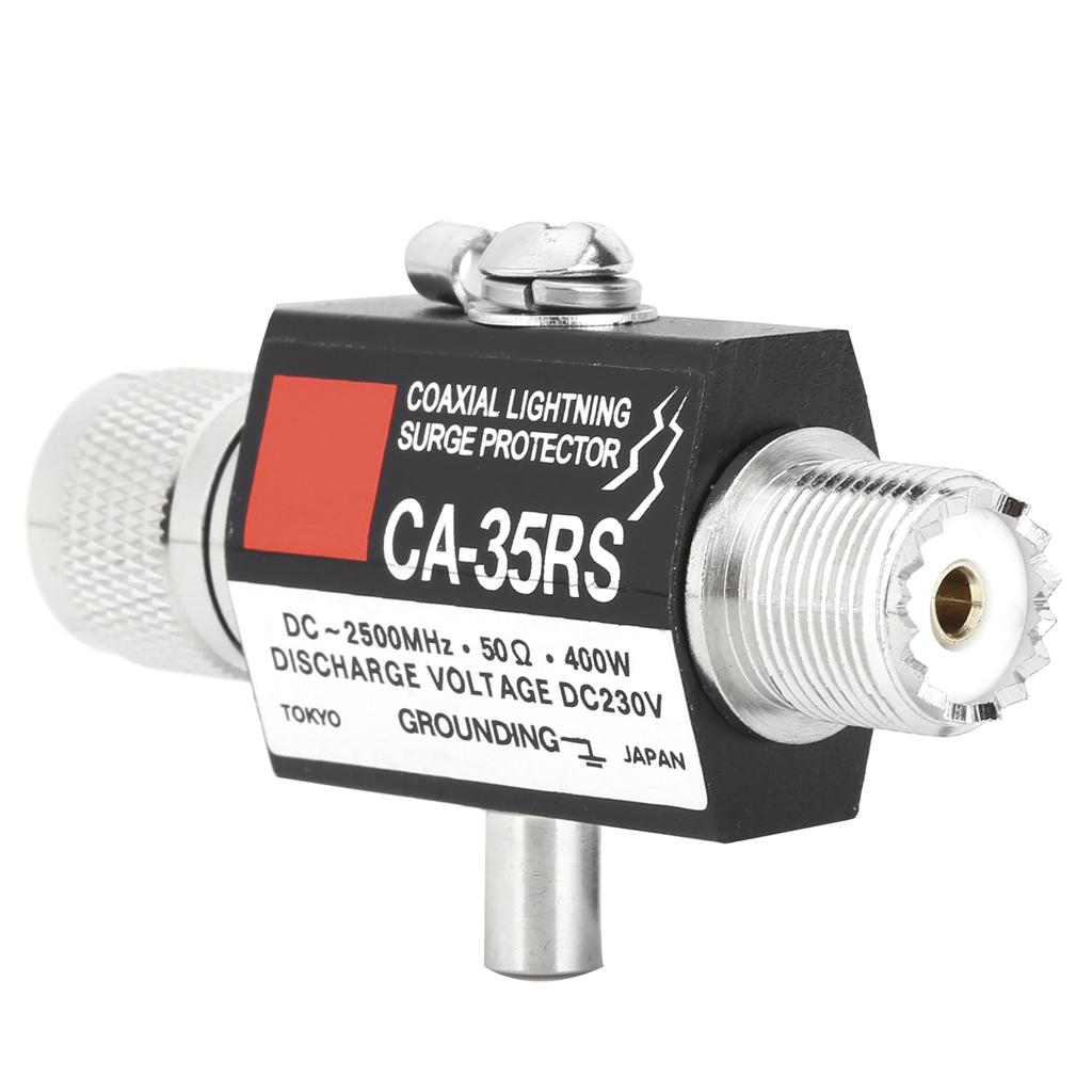 Разрядник для антенны Walkie Talkie Радиоповторитель Антигромовая антенна Сетевой фильтр(CA35RS(ММ в МФ) )