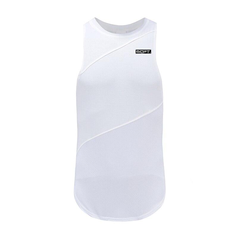 Muscleguys Printed Cotton Gym Clothing Men Fitness Singlets Bodybuilding Stringers Tank Top Men Workout Vests Sportswear Sleeveless T-Shirt