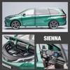 1:24 Toyota Sienna MPV Van литой игрушечный автомобиль металлическая игрушка коммерческий автомобиль модель автомобиля звук и свет инерционный механизм коллекция детская игрушка