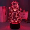 Аниме игра светодиодная лампа Genshin Impact Yae Miko фигурка для декора спальни подарок на день рождения акриловая настольная лампа 3d ночник