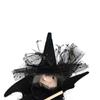 Silk Haunted House Doll High Quality Halloween Witch Doll Cute   Decorate Props