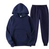 Mens Fleece Hoodie Jogger Pants Set Casual Sportswear Winter Urban Lifestyle